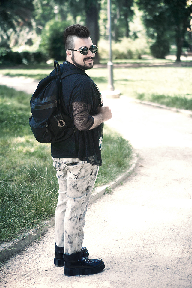 fashion blogger, outfit, guy overboard, fashion blog, mens fashion, style men, look of the day, desertika, planetforce, orobianco, backpack, zaino