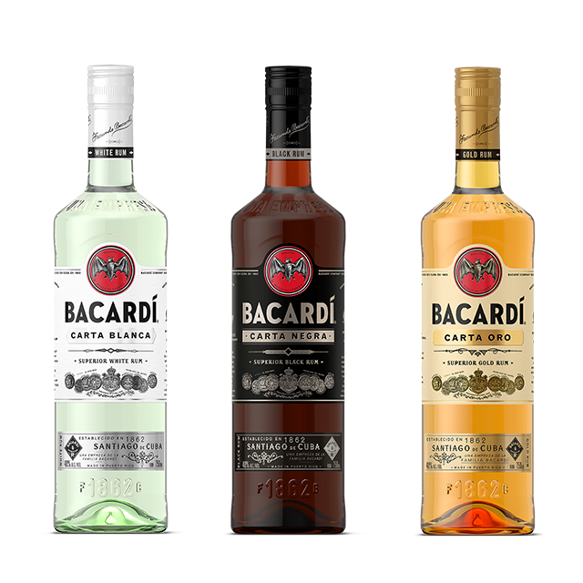 bacardi, rum, nuove bottiglie, carta blanca, carta oro, carta negra, Juan Piñera, Steve Schneider