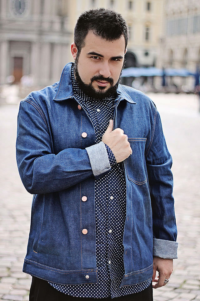 topman, denim collection, ltd core selvedge denim jacket, outfit, fashion blogger uomo