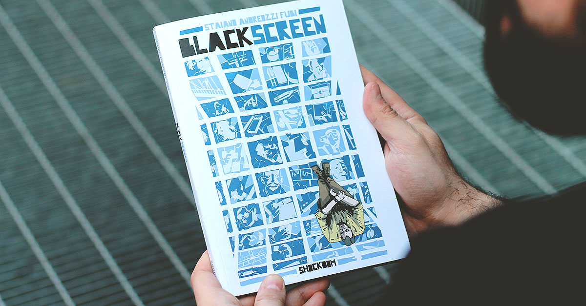 blackscreen graphic novel shockdom