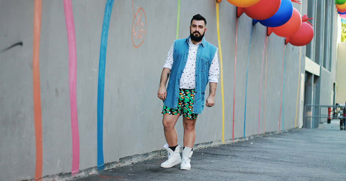Outfit uomo estate 2017, Plus size fashion blogger uomo Roma