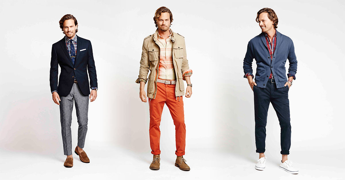 Dockers presents its slim fit pants, a modern and contemporary fit ideal for a gift to your partner on his birthday